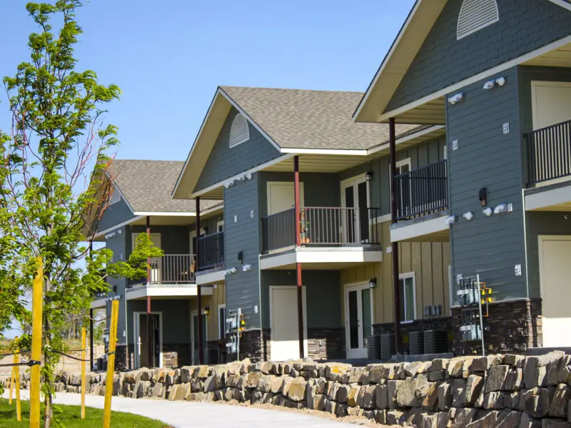 Exterior of Bandon River Apartments Idaho Falls