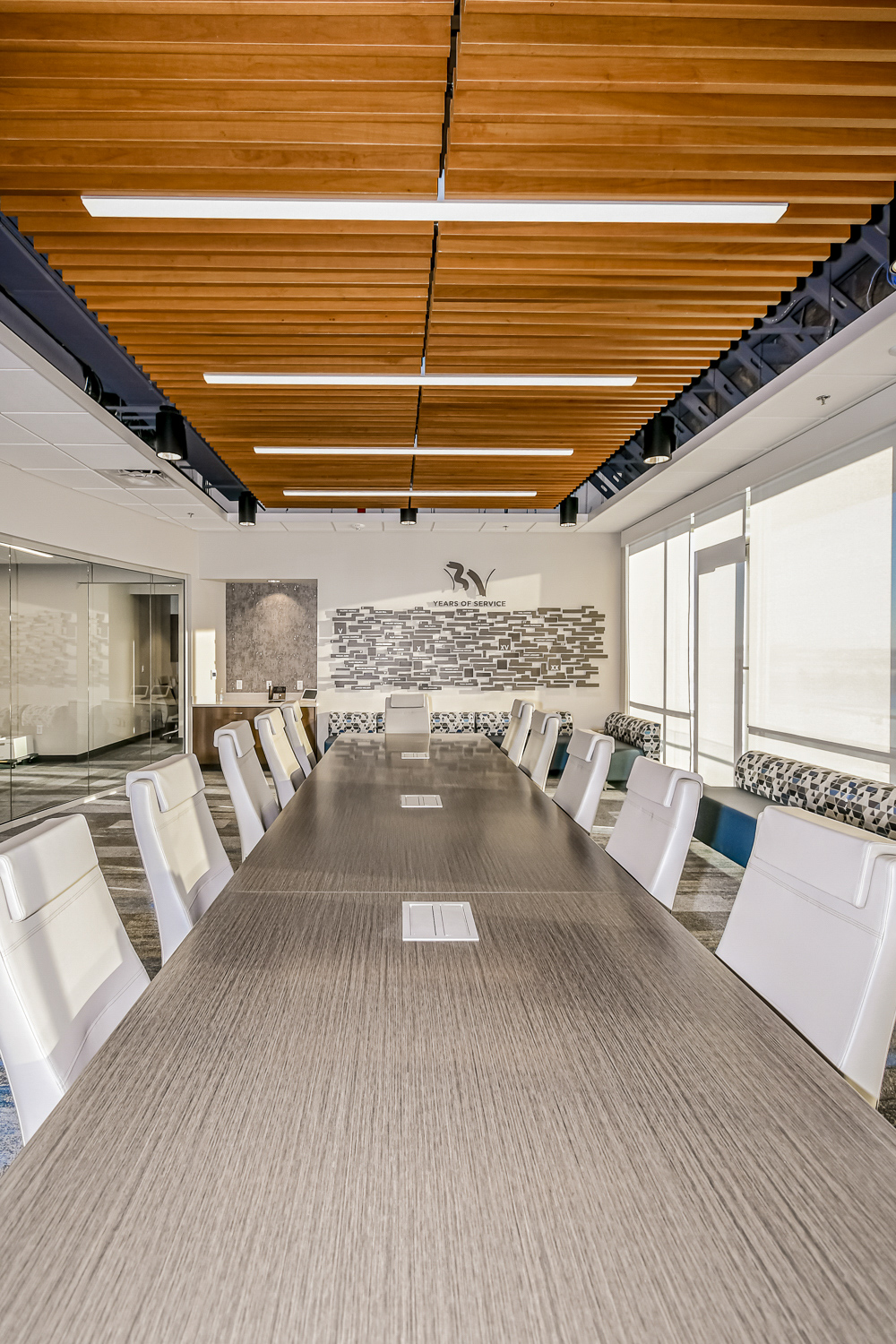 Interior of conference room within The Knolls Suite 300 Ball Ventures