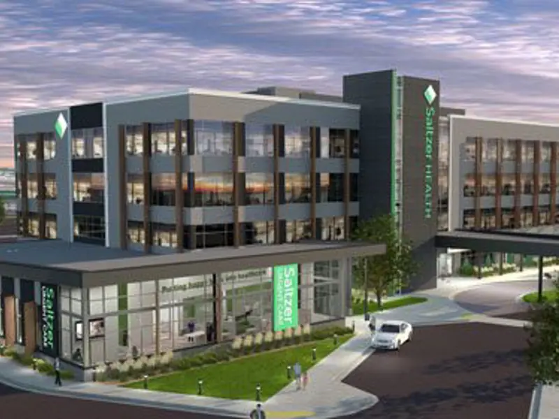 Rendering of Saltzers office building