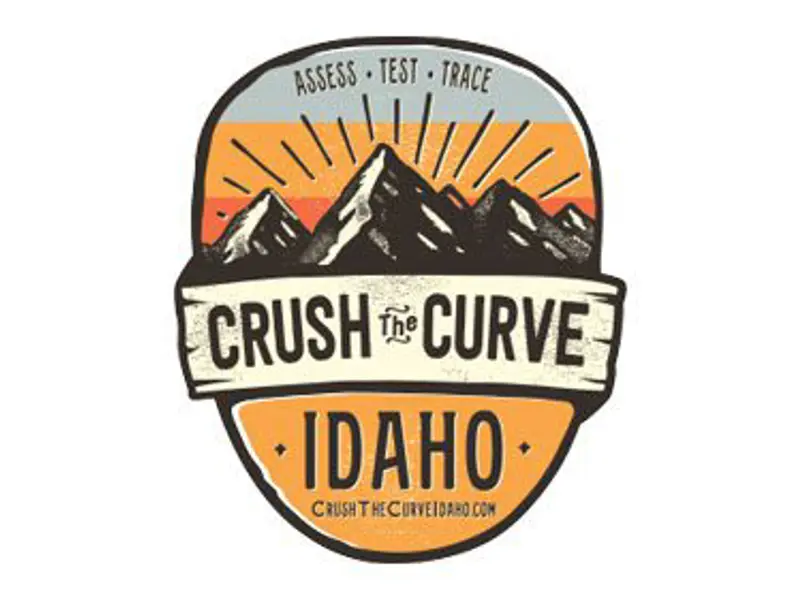 Crush the Curve Idaho logo