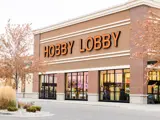 Exterior of front of Hobby Lobby building at Sandcreek Commons